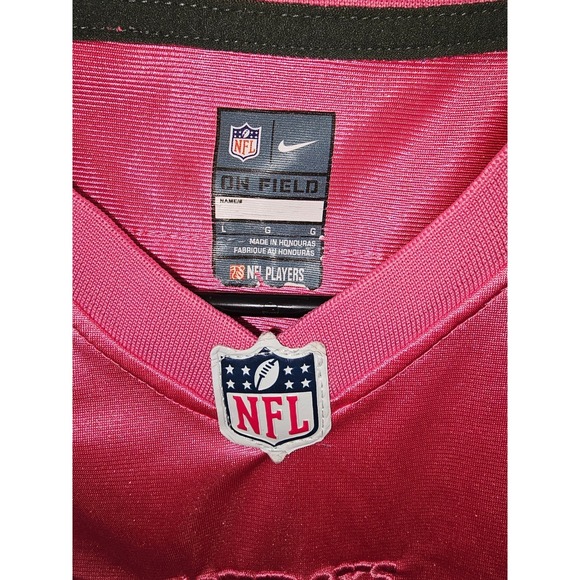 Dallas Cowboys Jersey Pink Ezekiel Elliott #21 NFL Nike Womens LG - Picture 3 of 5